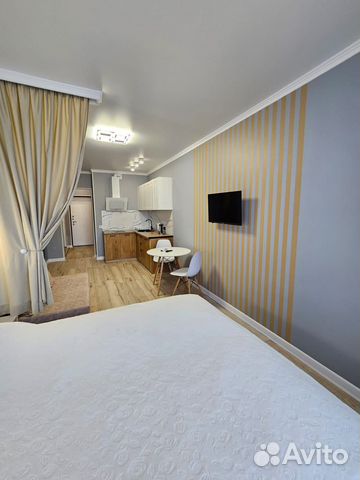 

Квартира-студия, 27 м², 2 кровати