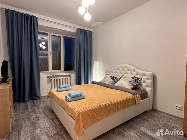 

1-к. квартира, 41 м², 1 кровать