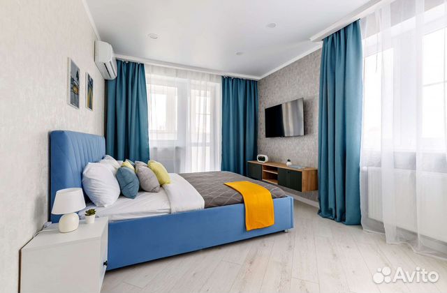 

1-к. квартира, 43 м², 2 кровати