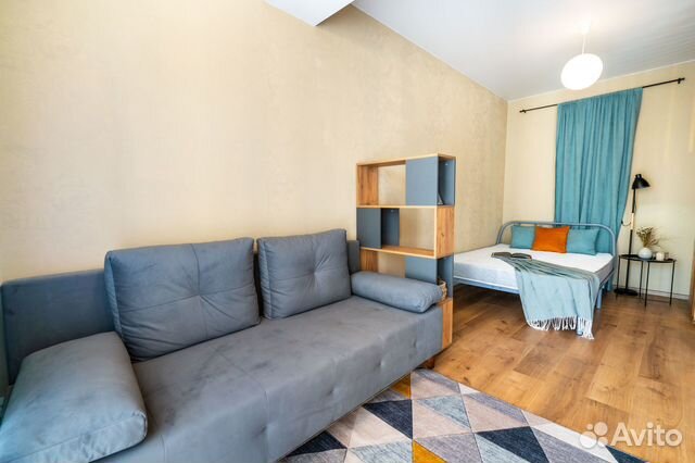 

Квартира-студия, 34 м², 2 кровати