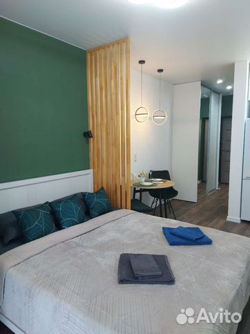 

Квартира-студия, 25 м², 1 кровать