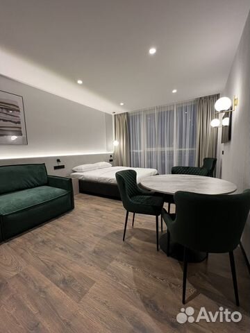 

Квартира-студия, 32 м², 2 кровати
