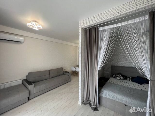 

Квартира-студия, 62 м², 2 кровати