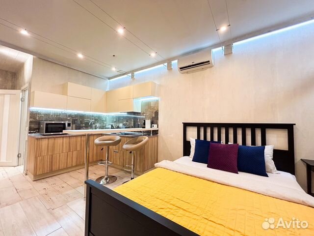 

Квартира-студия, 33 м², 1 кровать