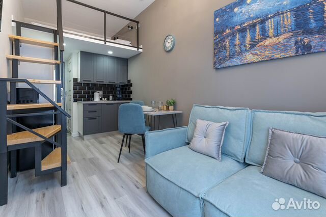 

Квартира-студия, 17 м², 2 кровати