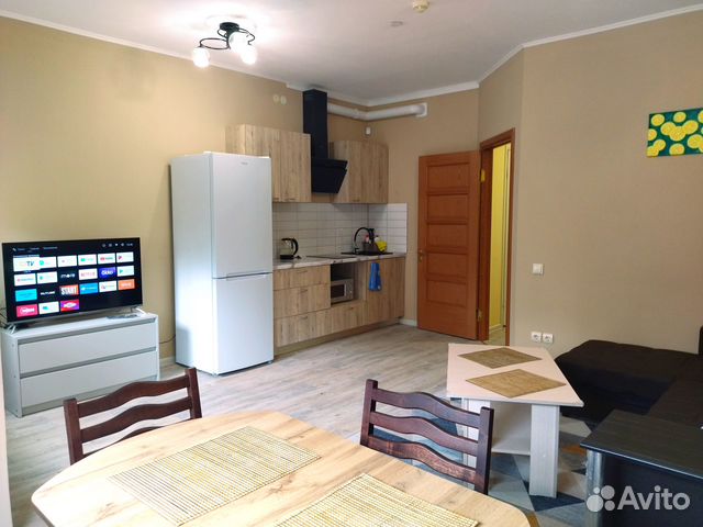 

1-к. квартира, 46 м², 3 кровати