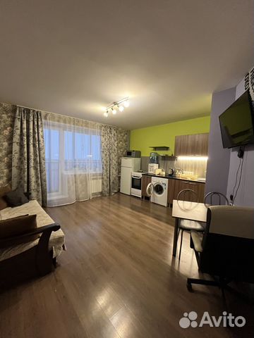 

Квартира-студия, 32 м², 1 кровать