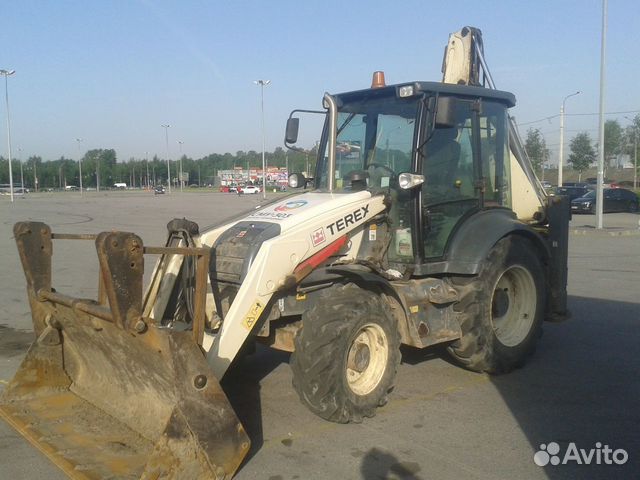 Аренда экскаватора-погрузчика terex 860