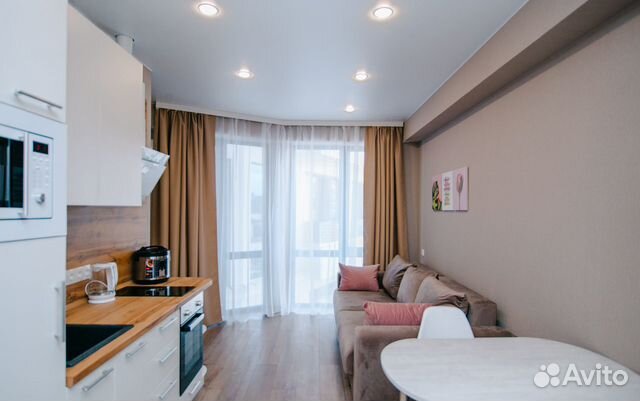 

Квартира-студия, 25 м², 2 кровати