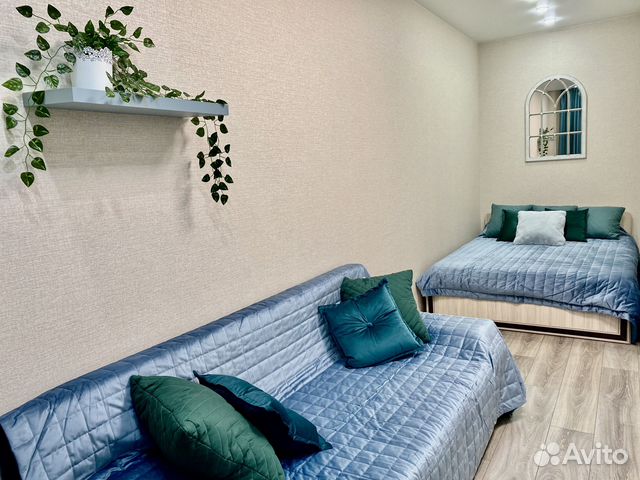 

1-к. квартира, 40 м², 2 кровати