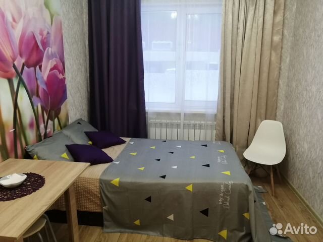 

Квартира-студия, 24 м², 2 кровати