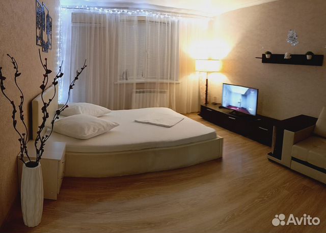 

1-к. квартира, 42 м², 2 кровати