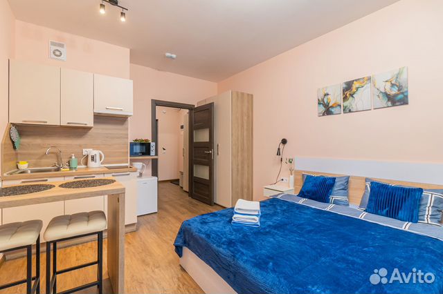 

Квартира-студия, 25 м², 1 кровать