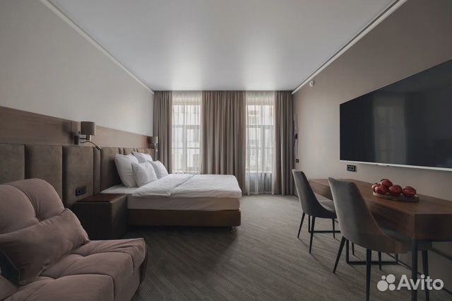 

Квартира-студия, 26 м², 2 кровати