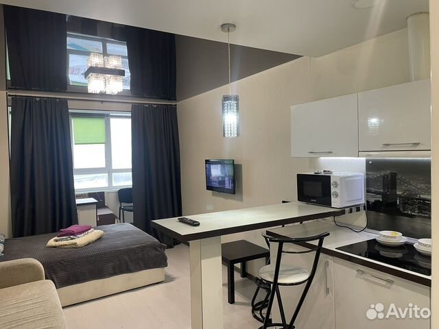 

Квартира-студия, 25 м², 2 кровати