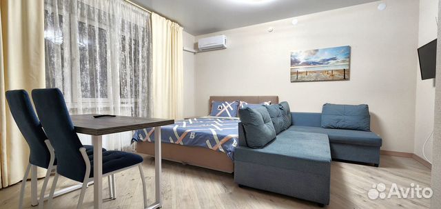 

Квартира-студия, 29,5 м², 2 кровати