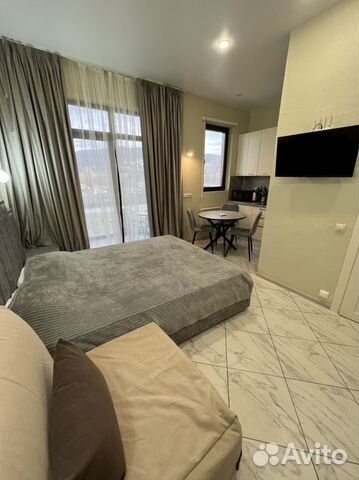 

Квартира-студия, 30 м², 1 кровать