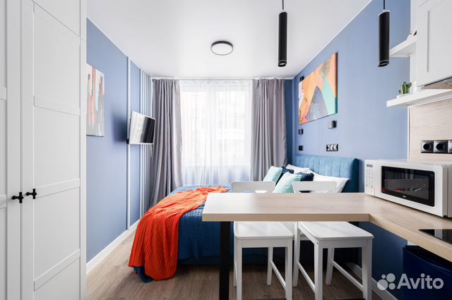 

Квартира-студия, 15 м², 1 кровать