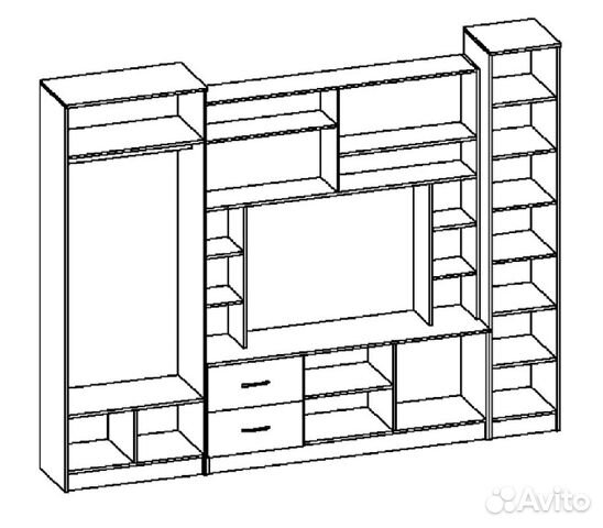 Стенка в гостиную 