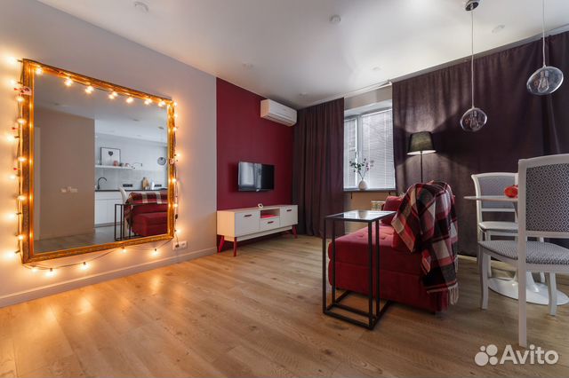 

Квартира-студия, 32 м², 2 кровати