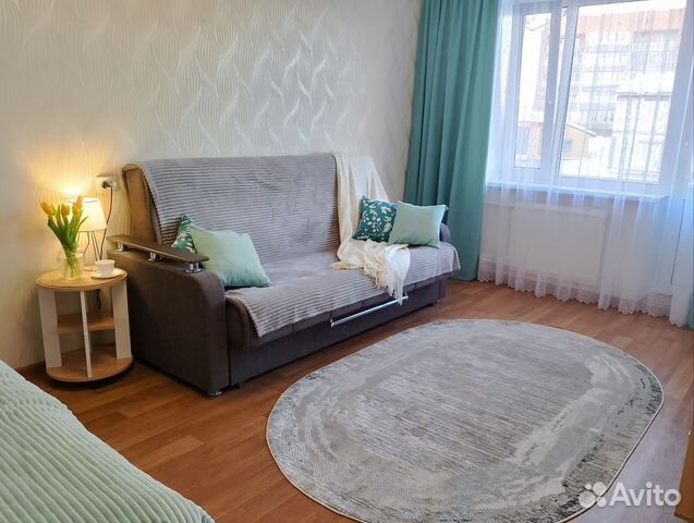 

1-к. квартира, 36 м², 2 кровати