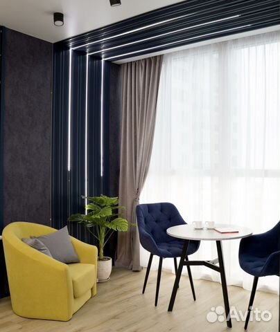 

Квартира-студия, 35 м², 1 кровать