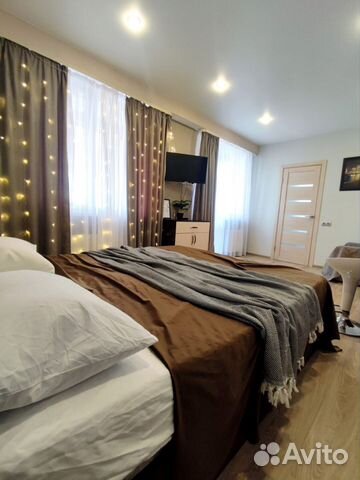 

1-к. квартира, 42 м², 2 кровати