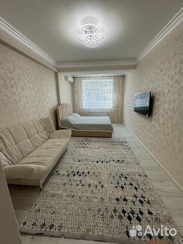 

1-к. квартира, 47 м², 2 кровати