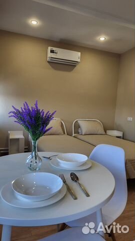 

Квартира-студия, 23 м², 2 кровати