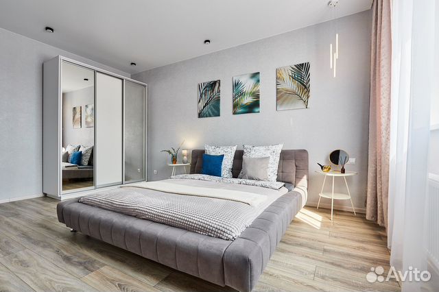 

1-к. квартира, 42 м², 2 кровати