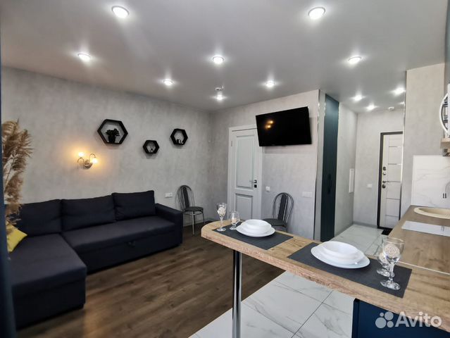 

Квартира-студия, 27 м², 2 кровати