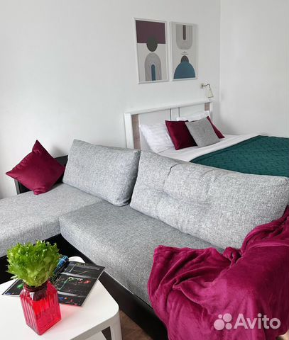 

1-к. квартира, 40 м², 2 кровати