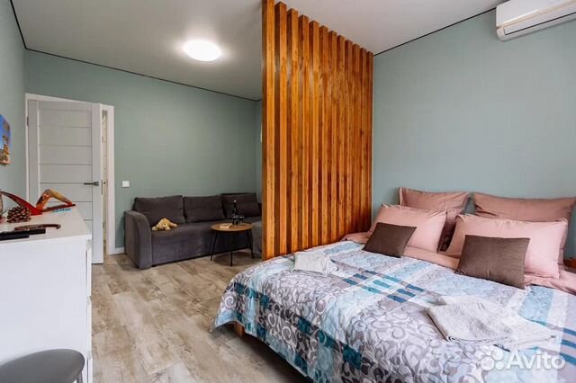 

1-к. квартира, 38 м², 2 кровати