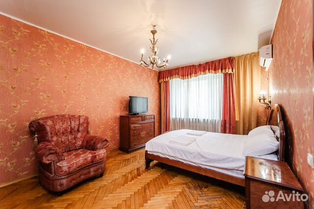 

3-к. квартира, 77 м², 2 кровати