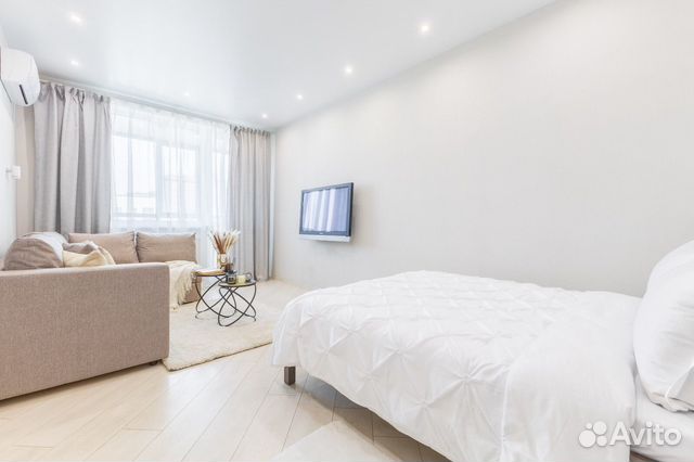 

1-к. квартира, 42 м², 2 кровати