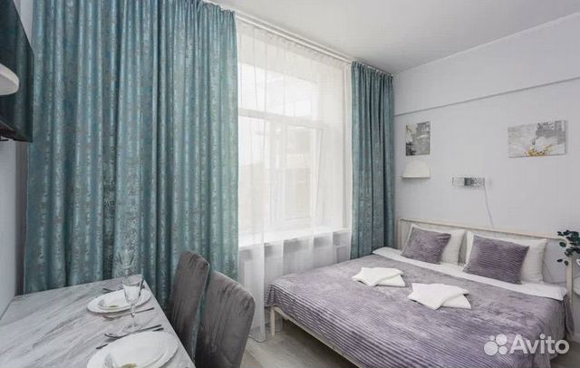 

Квартира-студия, 16,7 м², 1 кровать