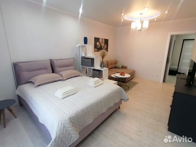 

1-к. квартира, 43 м², 3 кровати