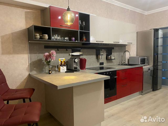 

1-к. квартира, 65 м², 3 кровати