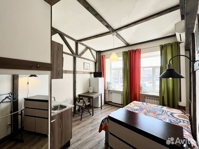 

Квартира-студия, 16 м², 1 кровать