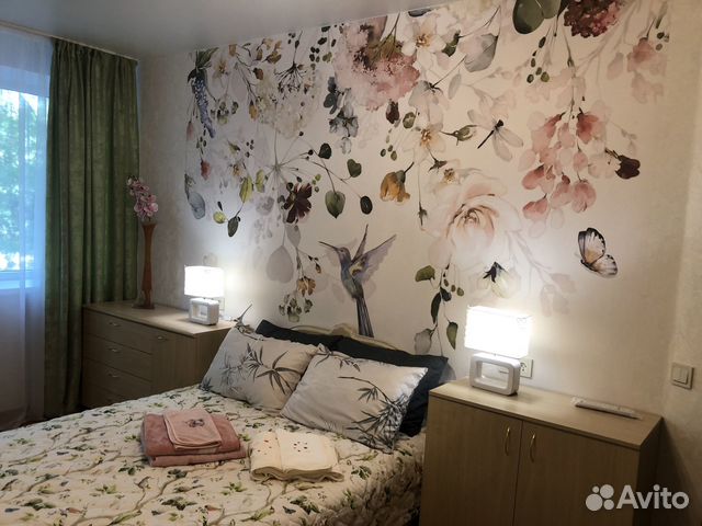 

1-к. квартира, 42 м², 2 кровати