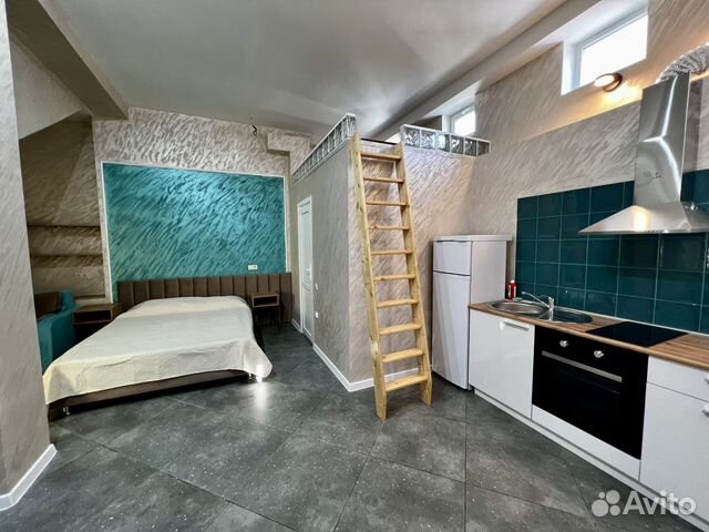 

Квартира-студия, 35 м², 2 кровати