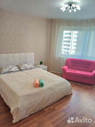 

1-к. квартира, 38 м², 2 кровати
