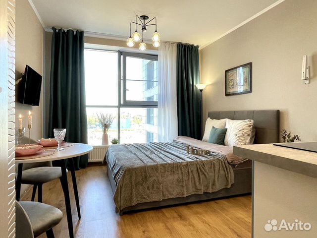 

Квартира-студия, 22 м², 2 кровати