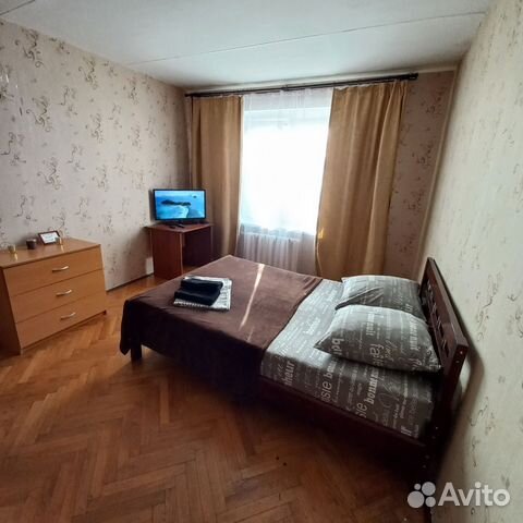 

1-к. квартира, 34 м², 2 кровати