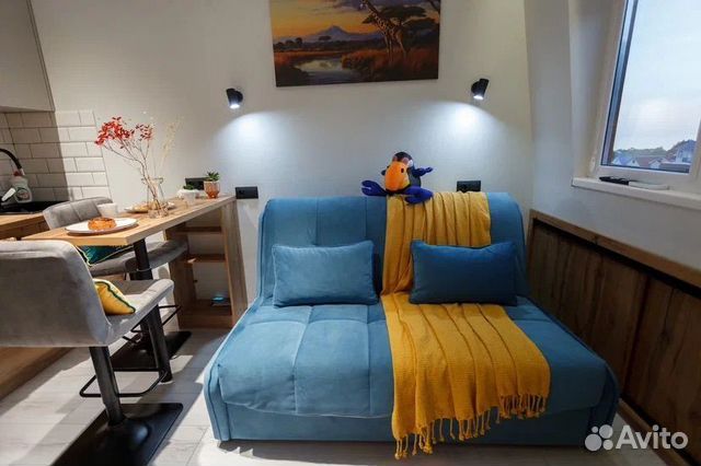 

Квартира-студия, 20 м², 2 кровати