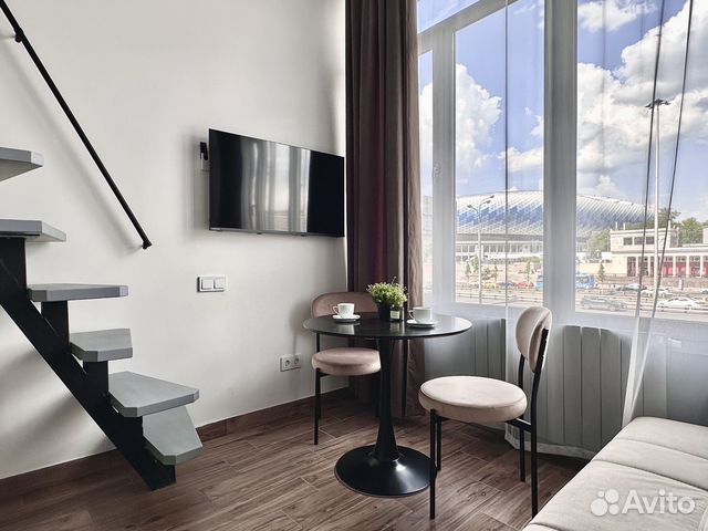 

Квартира-студия, 25 м², 2 кровати