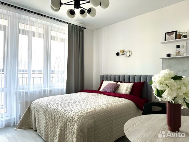 

Квартира-студия, 35 м², 2 кровати