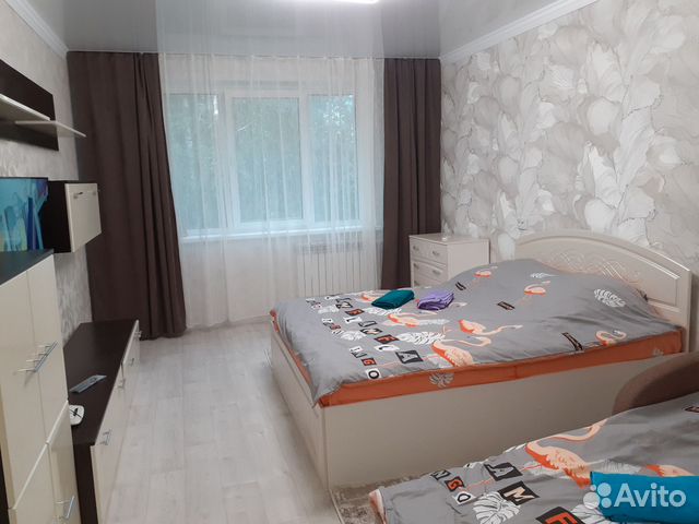 

1-к. квартира, 38 м², 2 кровати