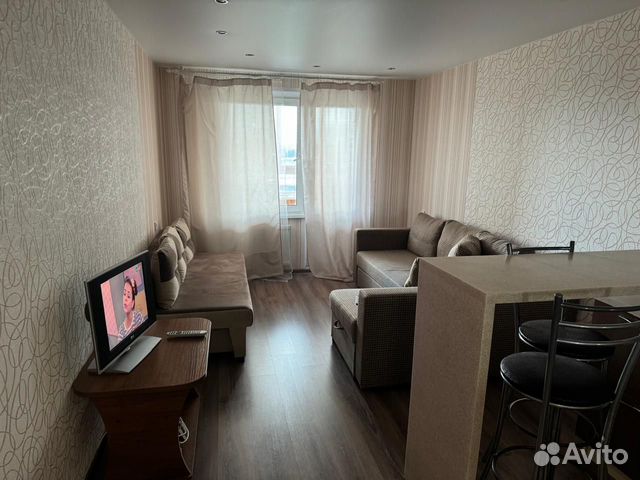 

Квартира-студия, 28 м², 2 кровати