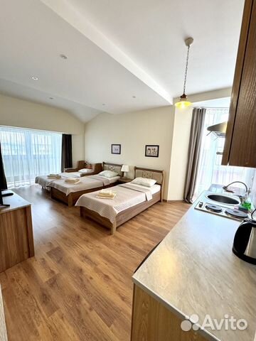 

Квартира-студия, 30 м², 3 кровати